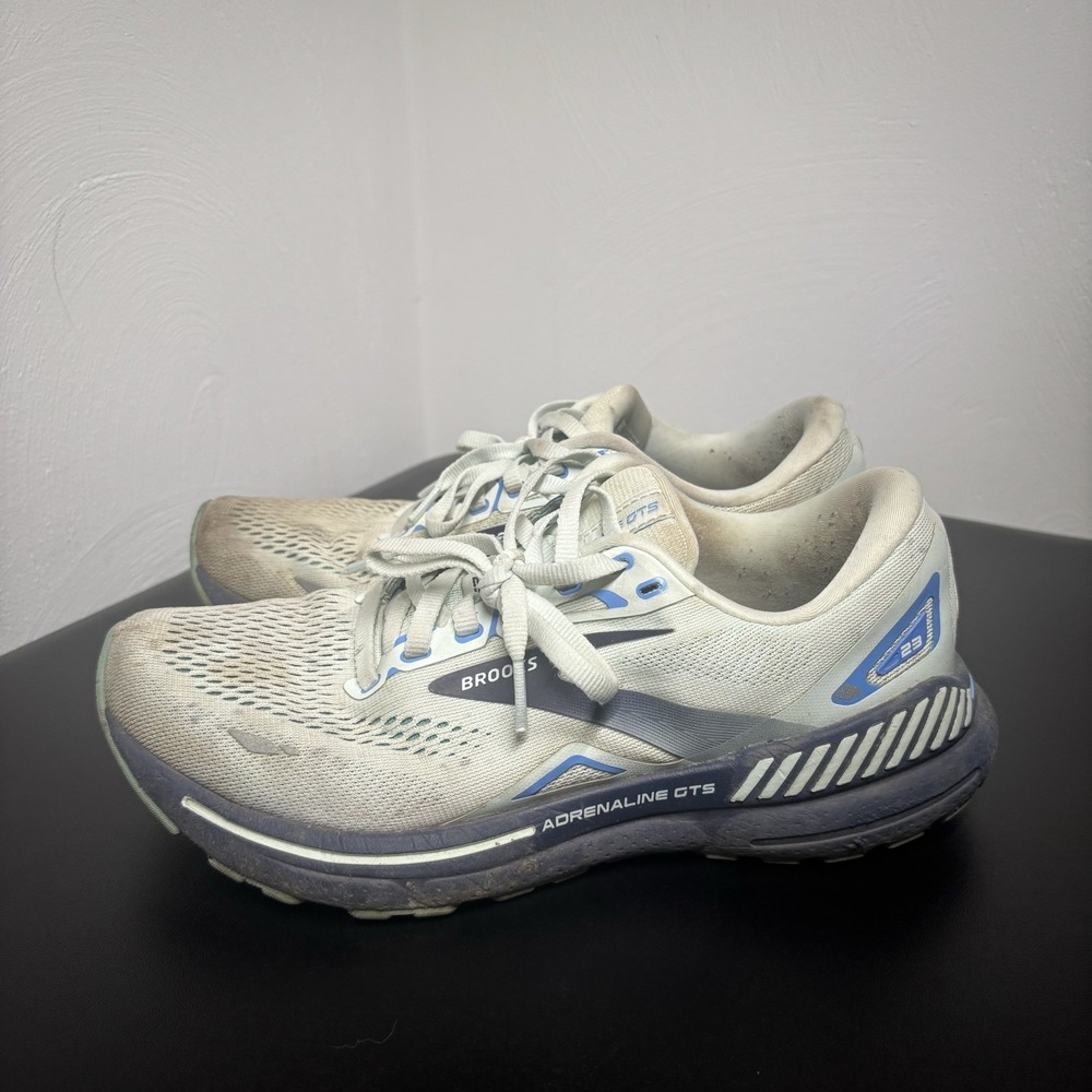 Brooks Adrenaline GTS 23 Women's Size 8.5 Blue Green Running Training Shoes‎